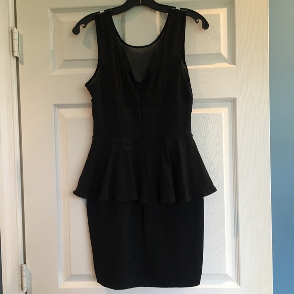 Bebe Bodycon Peplum Dress - Picture 2 of 2